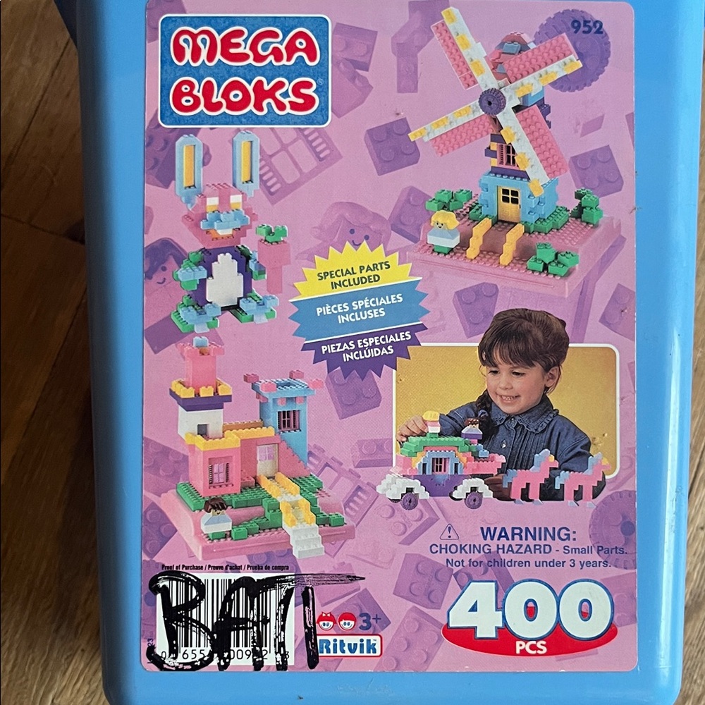 Building Set - Multicolor Pastel legos